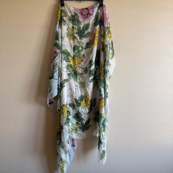 Oscar de la Renta Accessories - oscar de la renta | poppies & grapes modal cashmere scarf